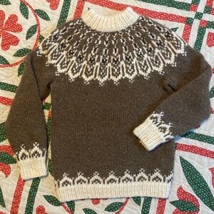 60’s 70’s vintage Icelandic Sweater